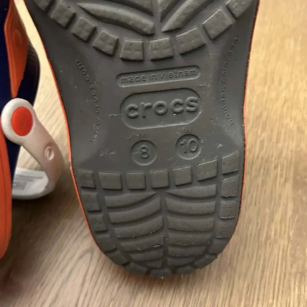 Crocs X NERF Classic Clog NERF Blaster Dart Unisex M 8/ W 10 Royal Blue Orange